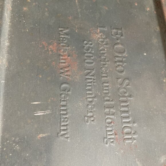 VTG Cookie LG Biscuit Tin Otto Schmidt Nurnberg Germany Colorful Litho Graphics - Picture 5 of 13